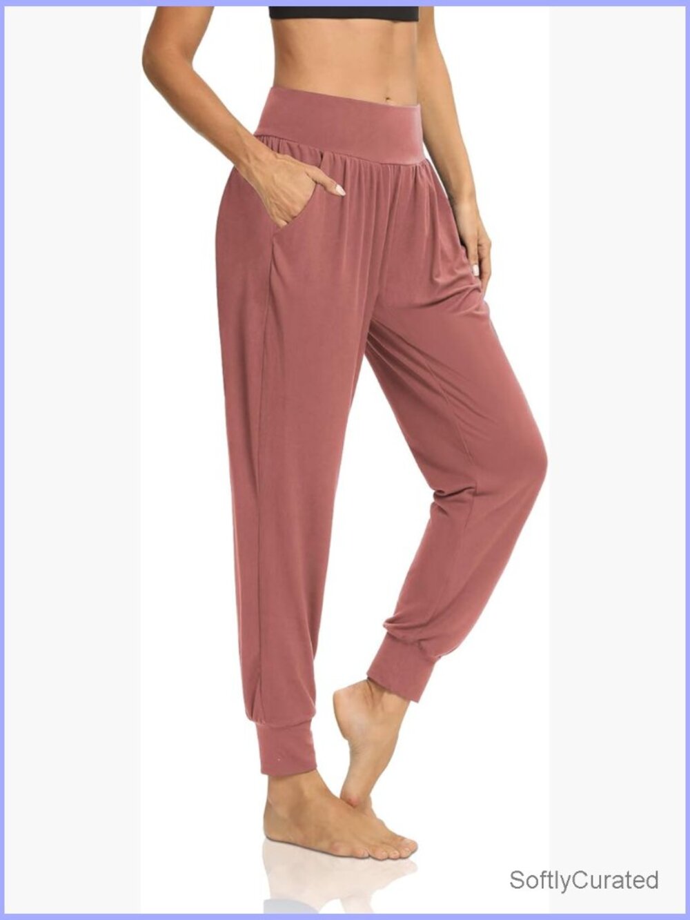 Loose Yoga Joggers with Pockets Workout Sweatpants Lounge